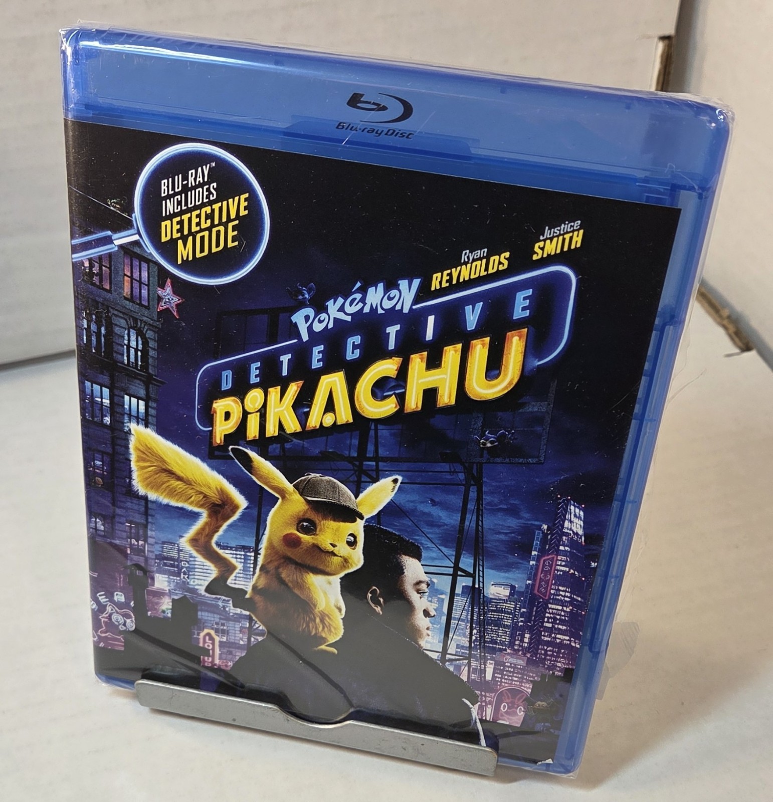 Pokemon: Detective Pikachu (Blu-ray, Disc Unused)--Shipping with Tracking