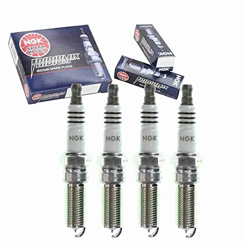 4 pc NGK Iridium IX Spark Plugs compatible with Mazda MX-5 Miata 2.0L L4 2006 