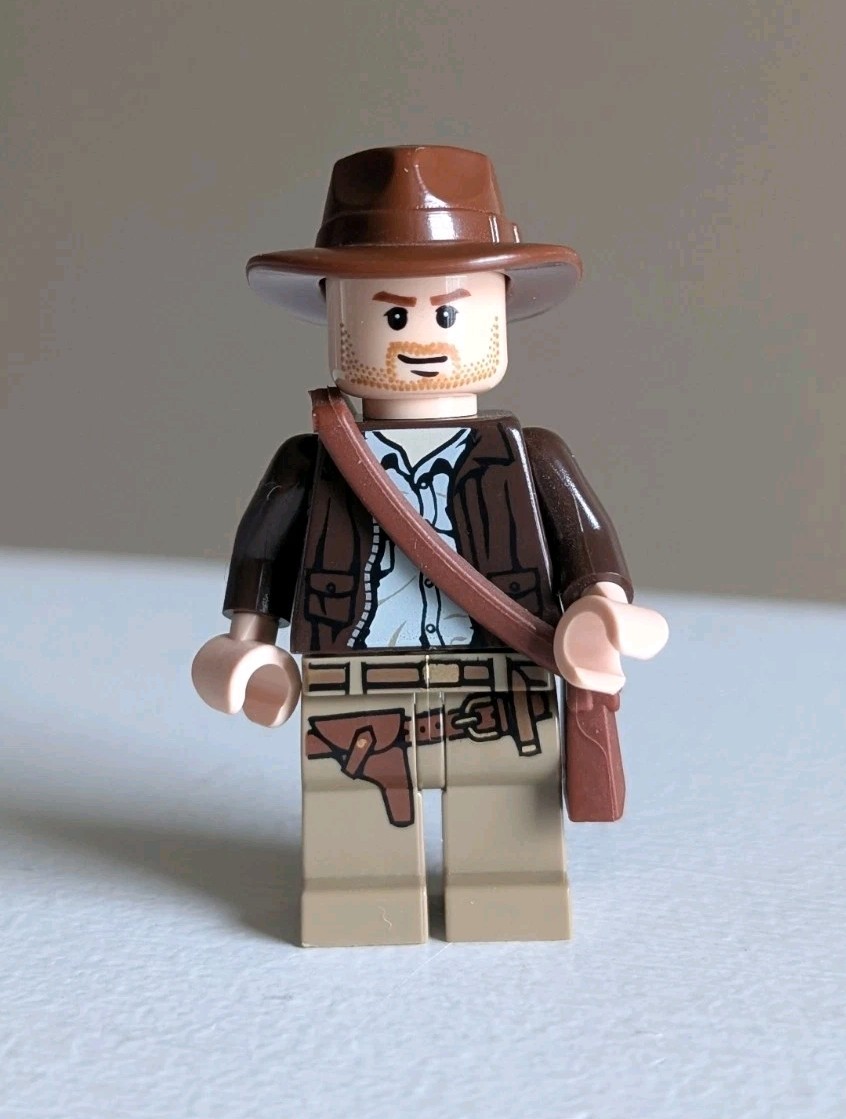 Lego Indiana Jones Indy Minifigure Raiders Temple 2008 Authentic 