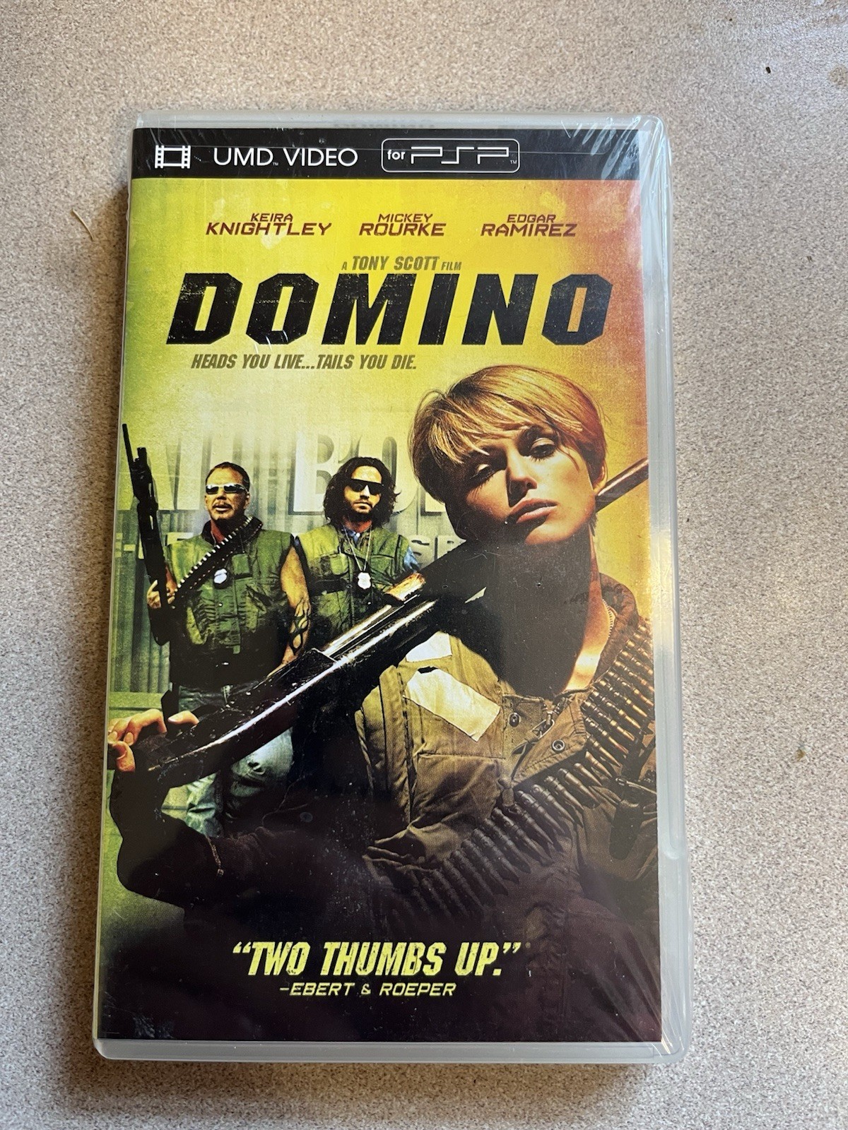 Domino UMD Universal Media Disc for PSP Action Adventure Crime Keira Knightley