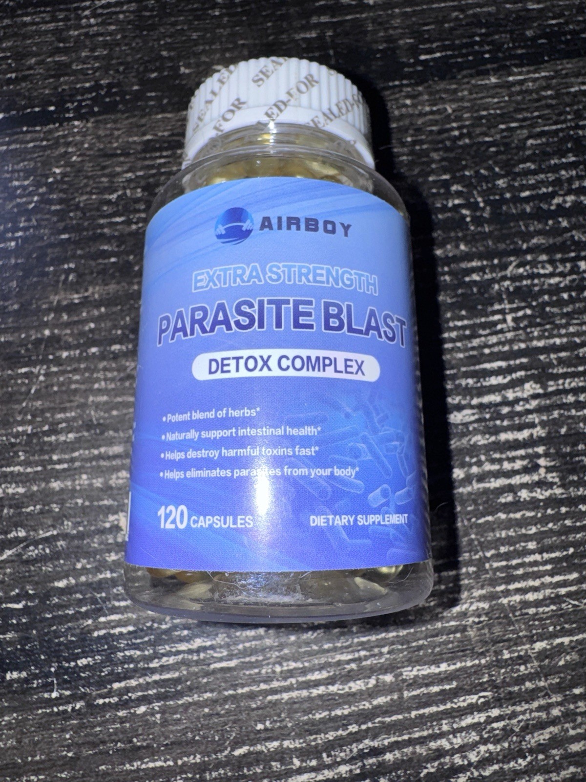 Parasite Blast Herbal Supplement w/ Cranberry Garlic Black Walnut Wormwood