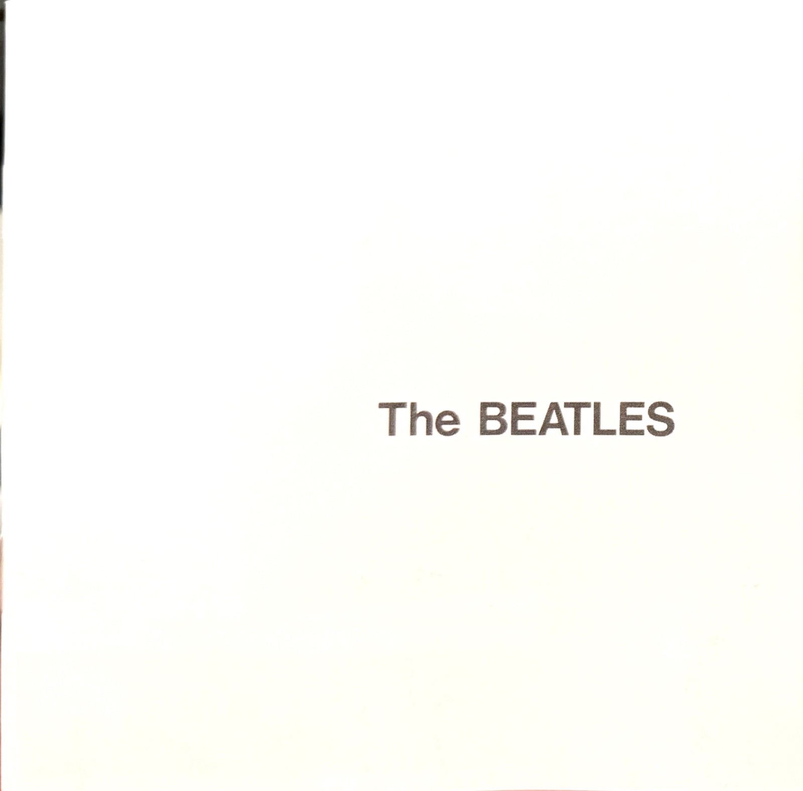 THE BEATLES The White Album 2-CD set - John Paul George Ringo - classic album!