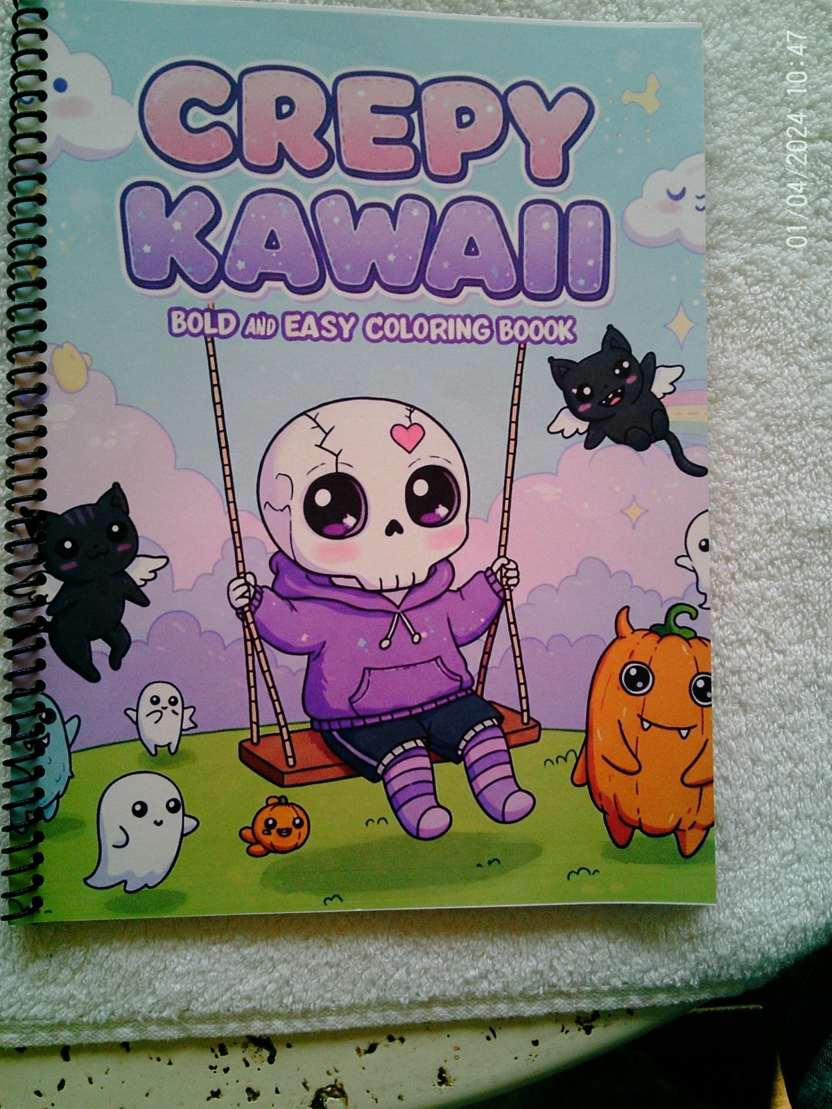 Crepy Kawaii coloring book