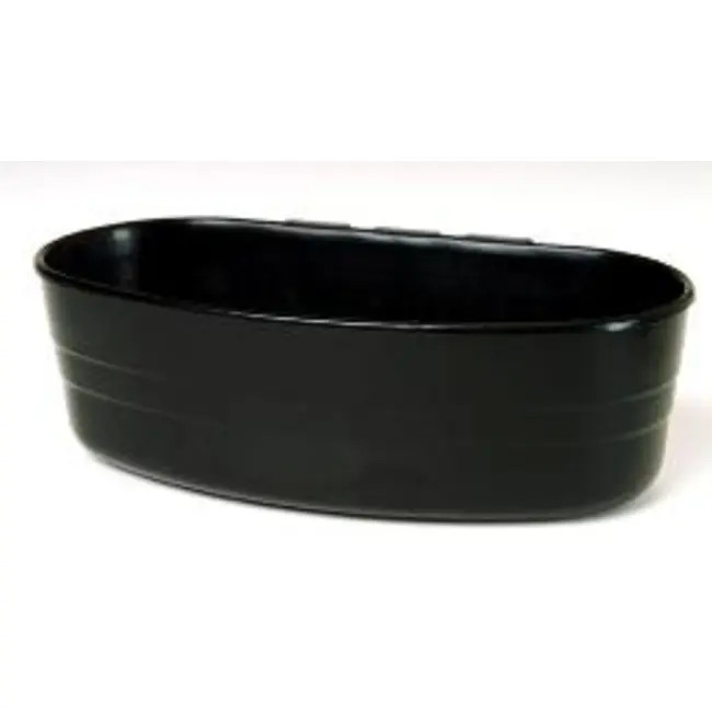 Miller Manufacturing Pet Lodge Plastic Cage Cup 1 Qt Black