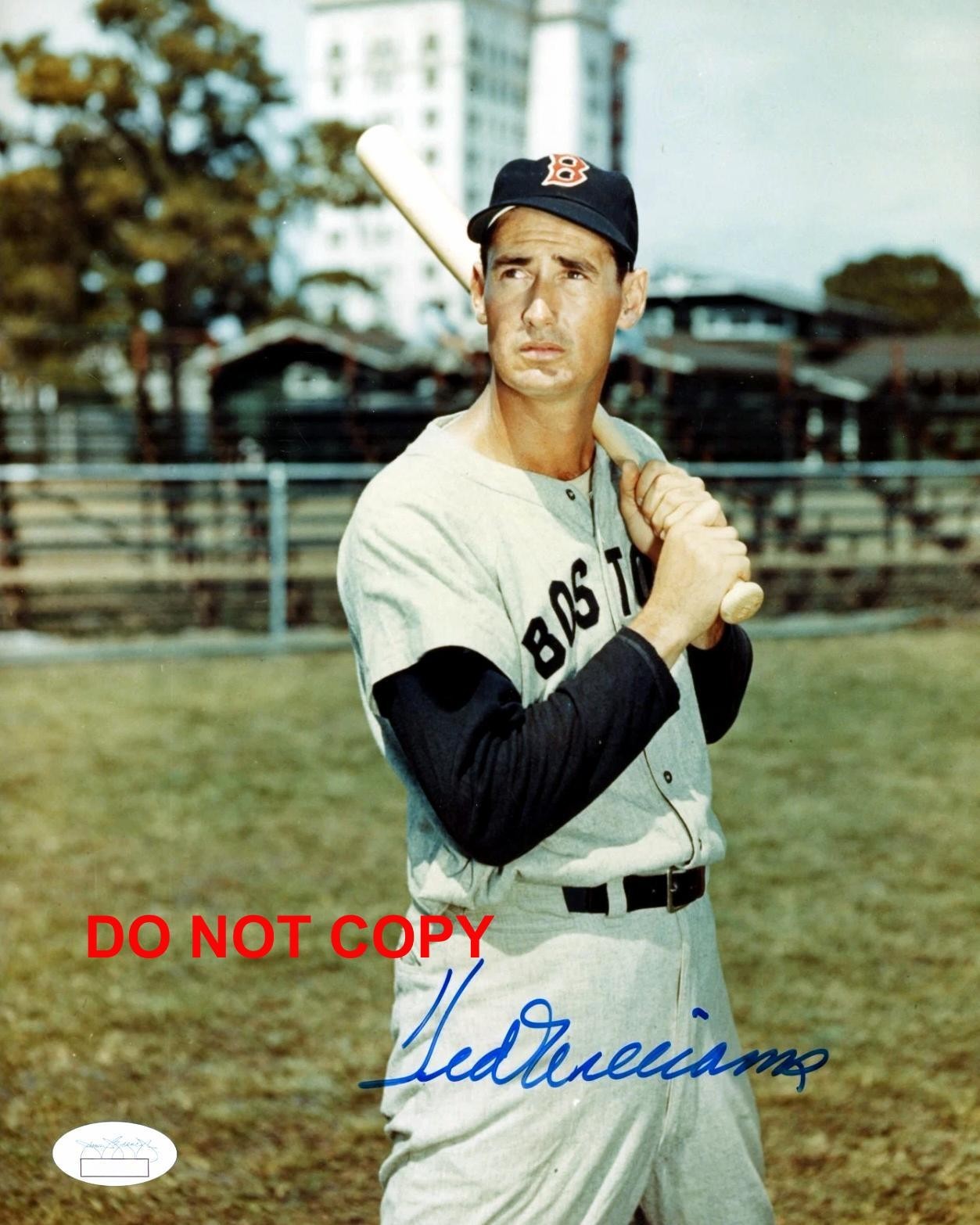 Ted Williams BOSTON RED SOX Signed Autographed REPRINT 8x10 Photo RP 9