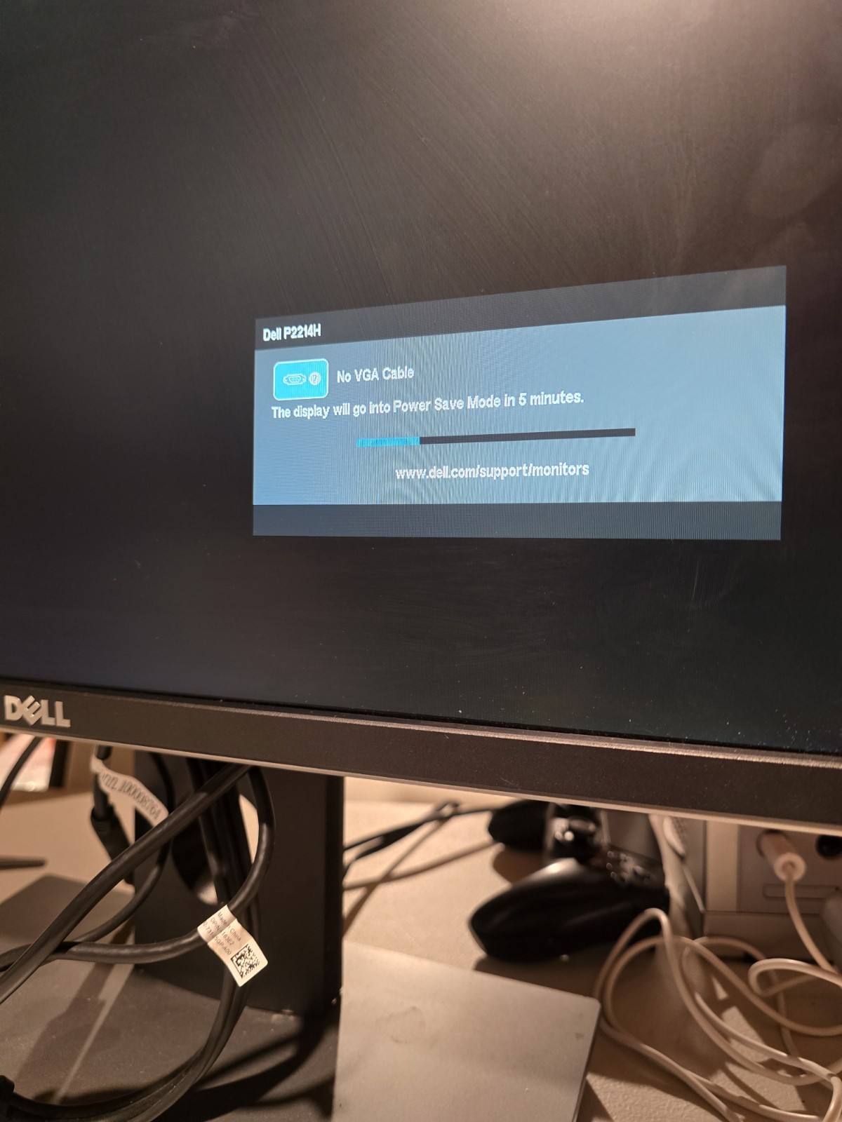 Dell Monitor 1920x1080 22" P2214H + Stand With Docking Station TESTED WORKING