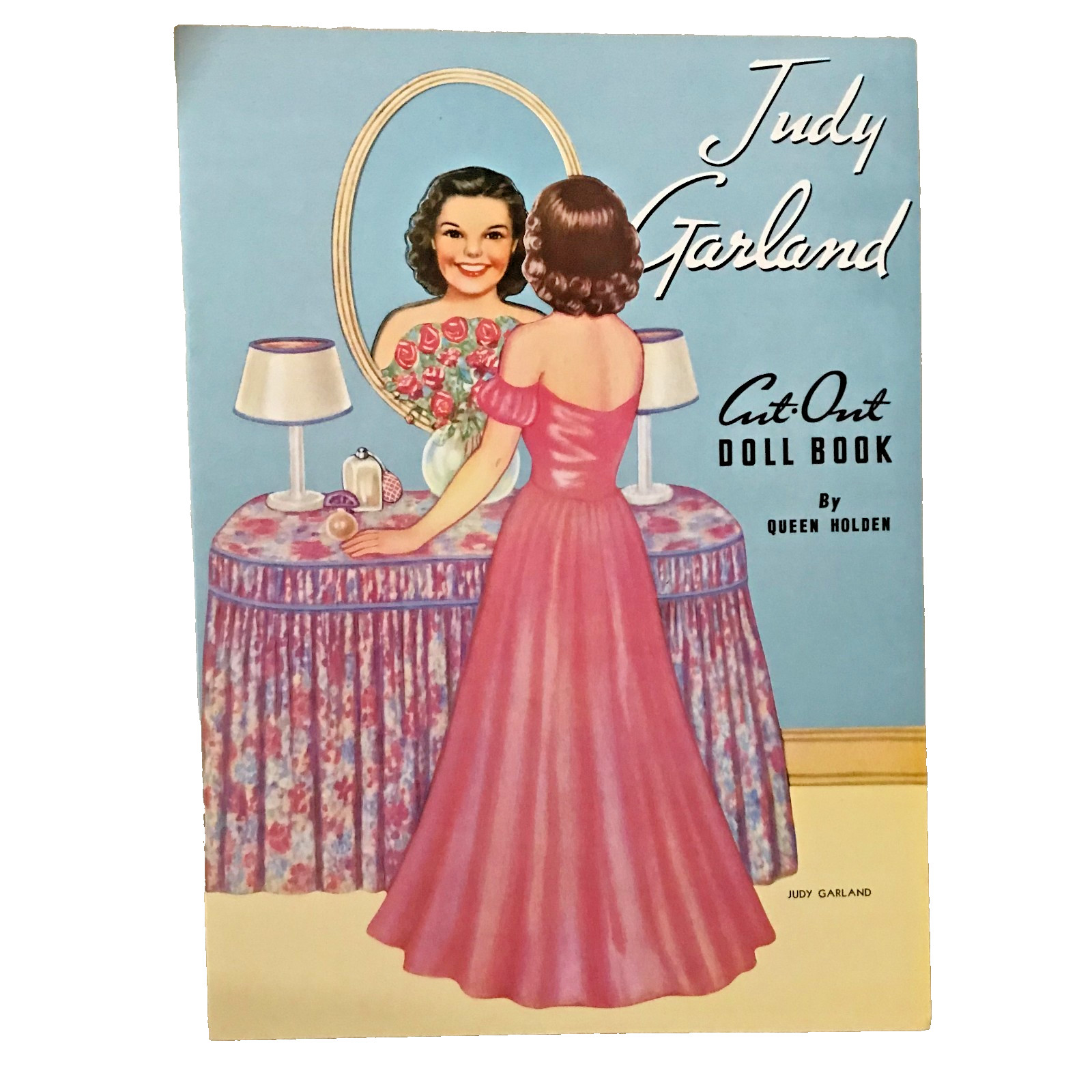 Vintage 1989 JUDY GARLAND Cut-Out Paper Doll Book by Queen Holden UNCUT