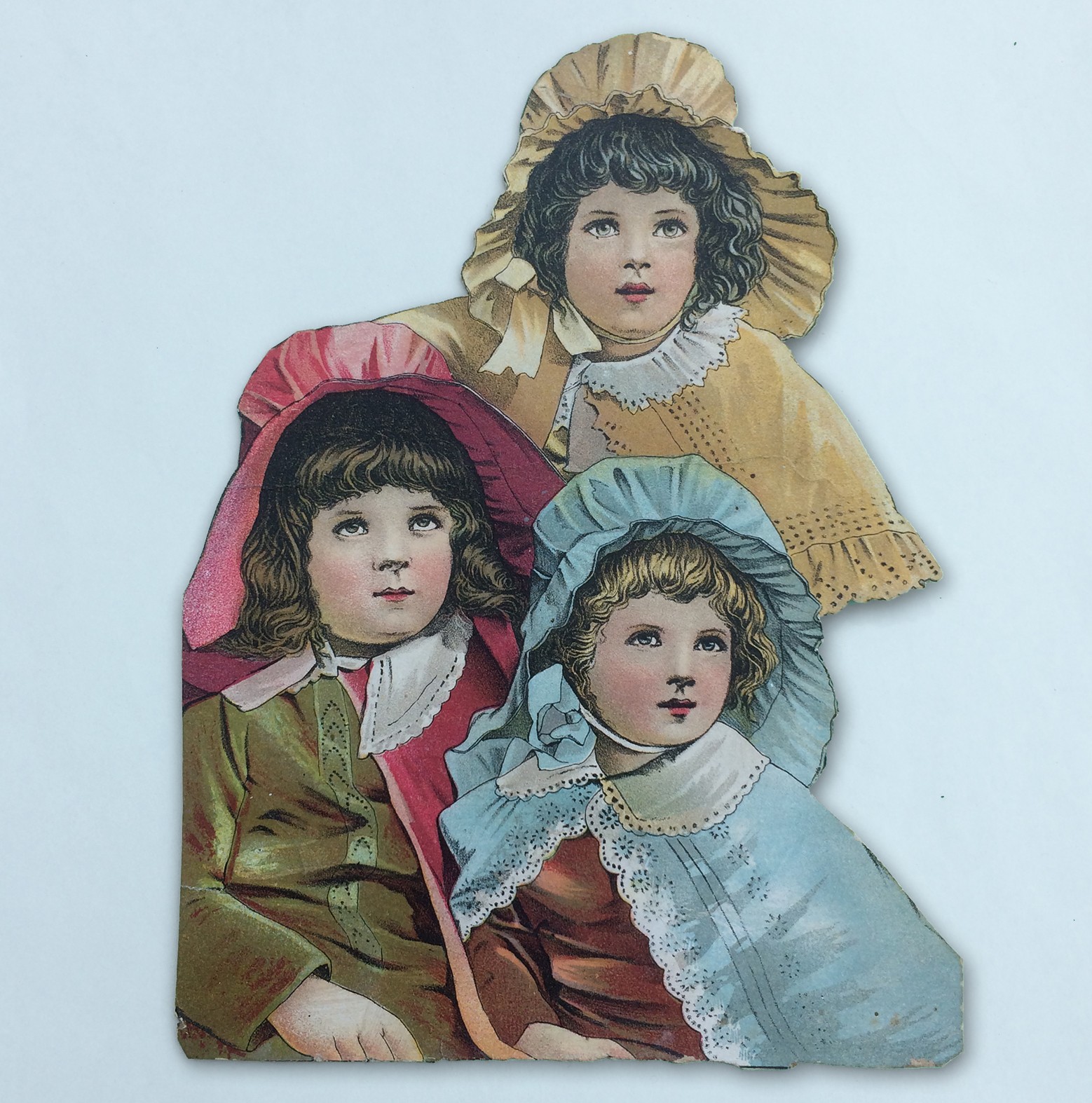 1890'S CHROMOLITHOGRAPH SCRAP & AD DR. WILBOR'S COD-LIVER OIL - PATENT MEDICINE