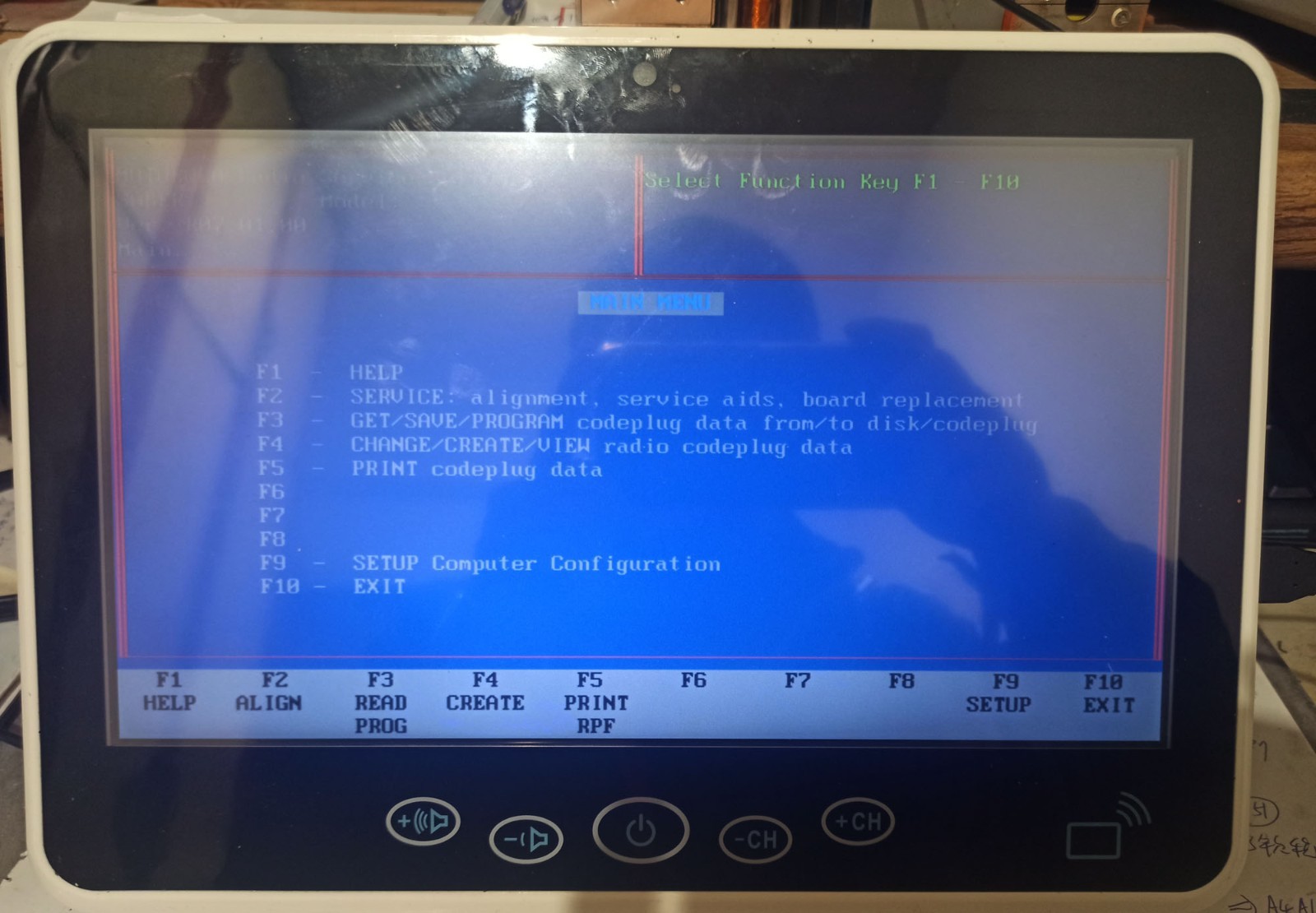 AIO HIT-W121 DOS machine for Motorola Saber Programm