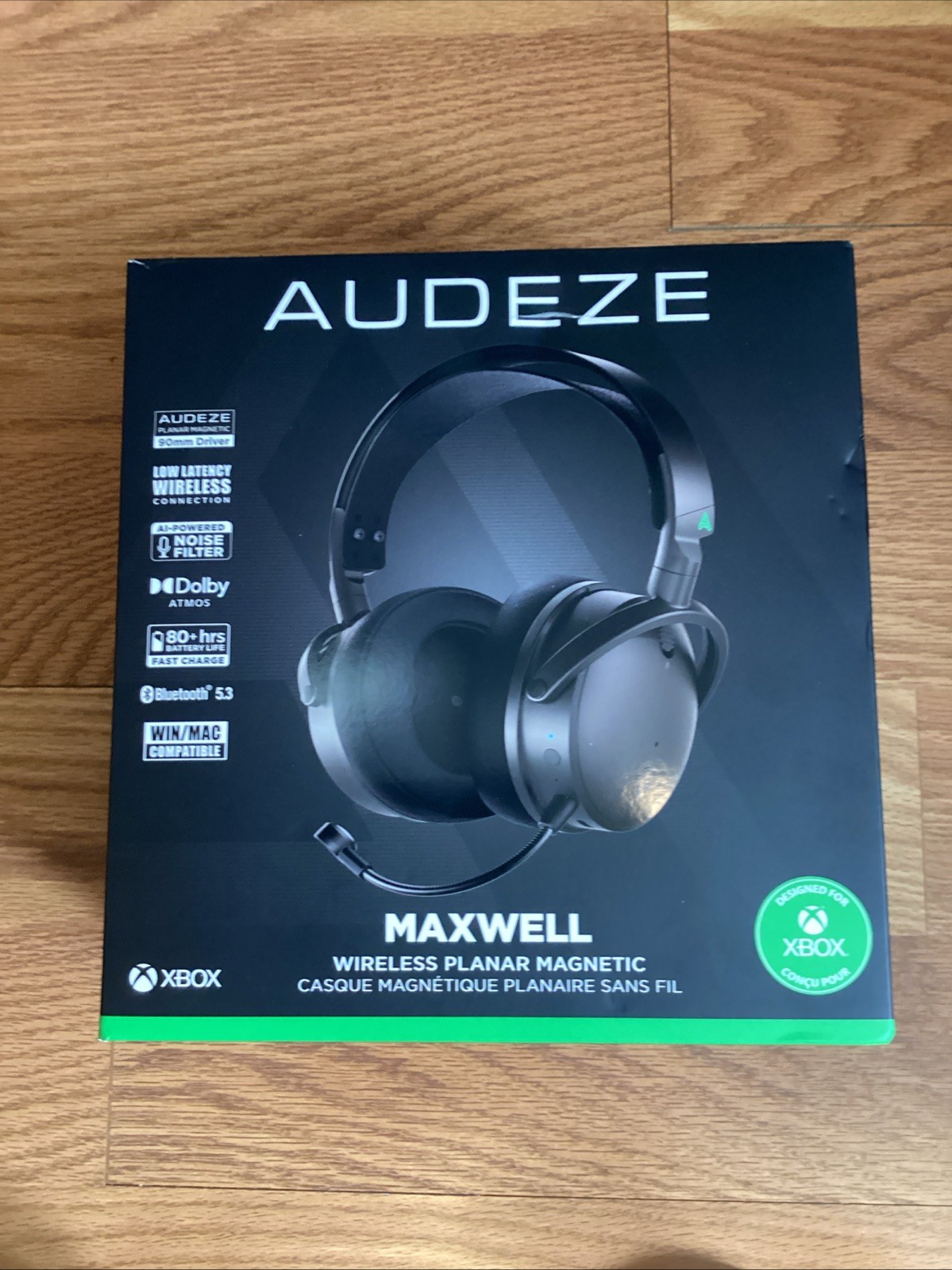 Audeze Maxwell Wireless On the Ear Headset - Black (207MW112001)
