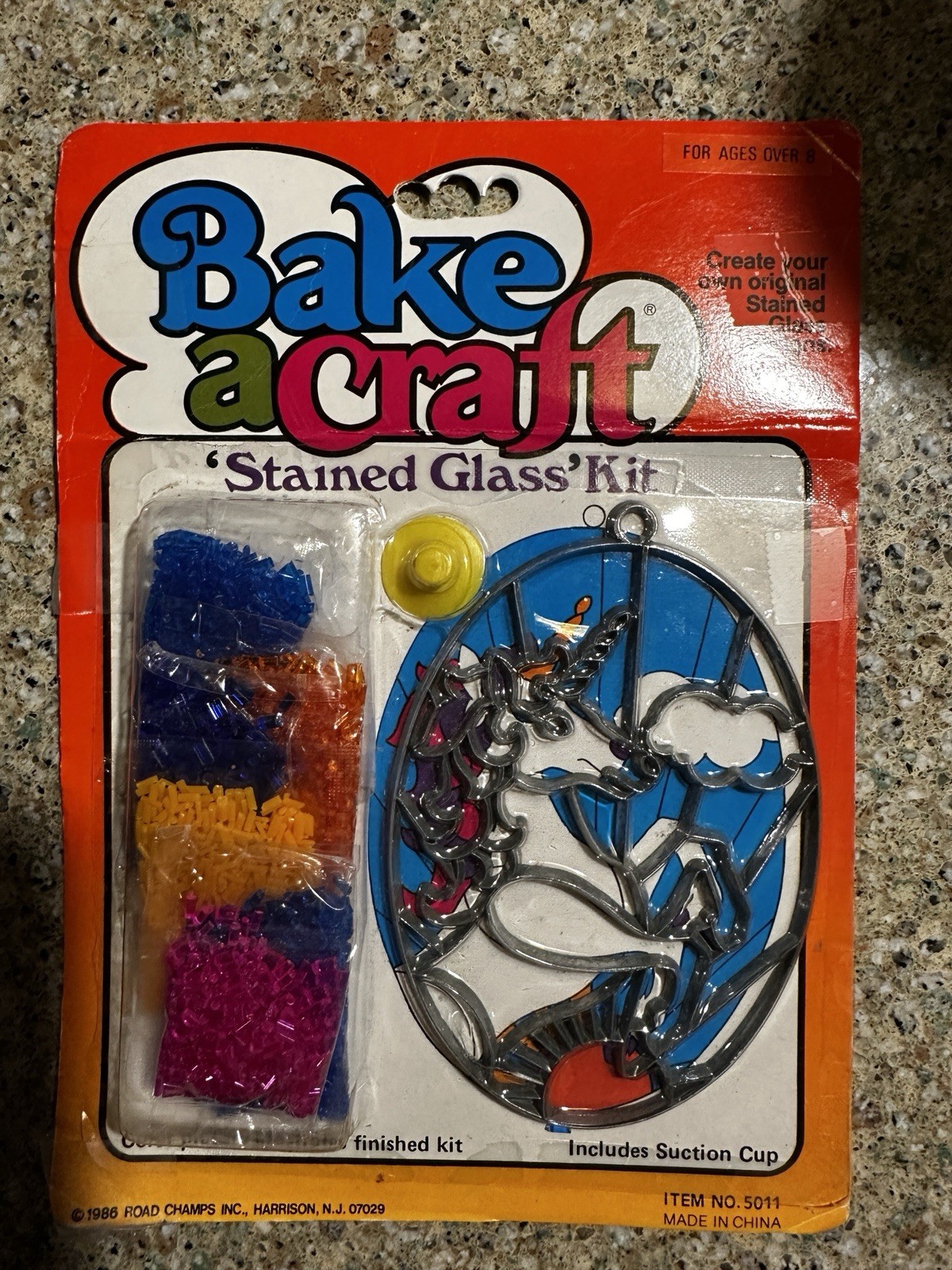 Vintage Bake A Craft “stained Glass “ Kit 1986 New