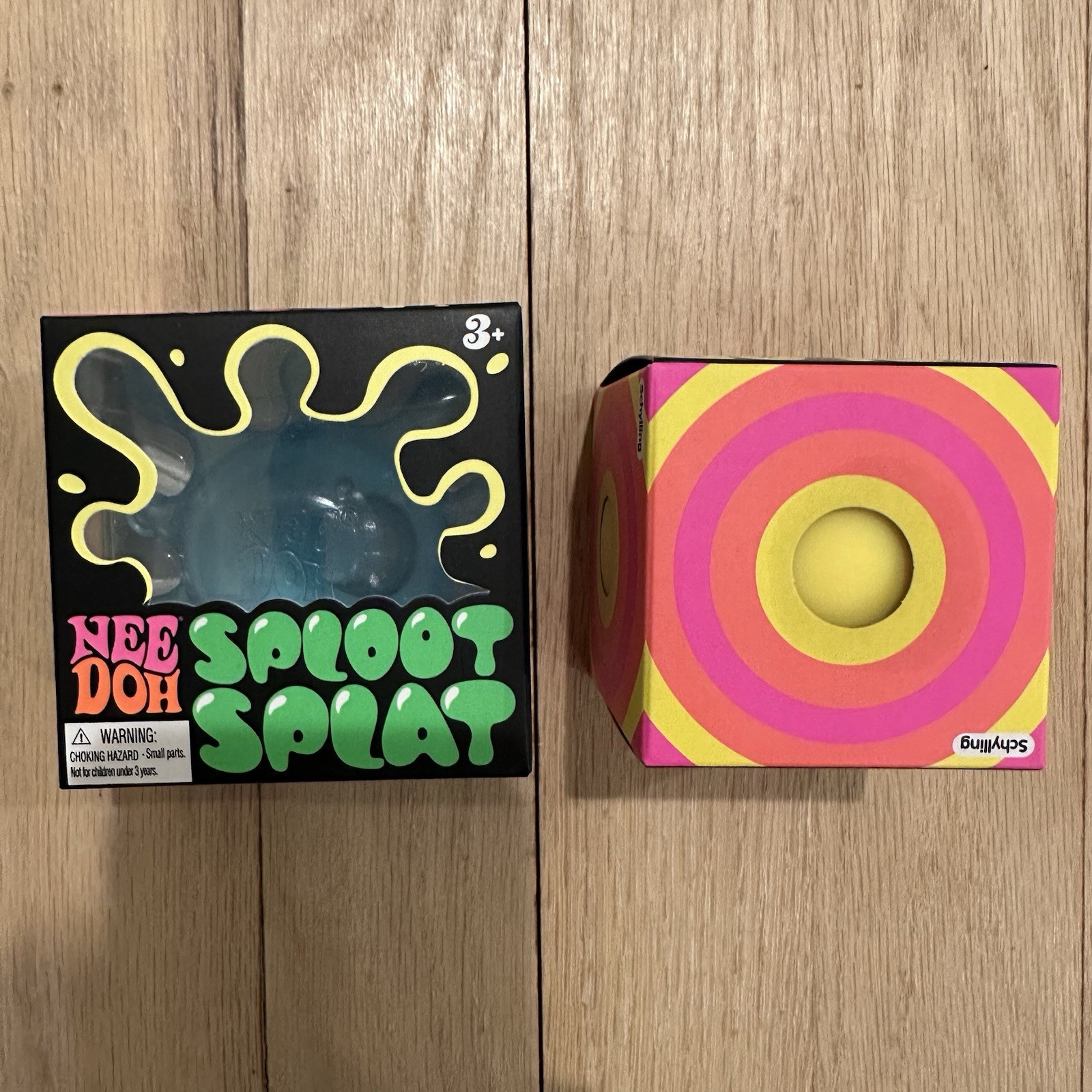 Needoh Nice Cube & Color Change Ball New Sealed