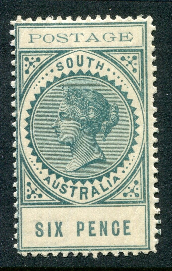 Australia South Australia #123 Victoria 6 P. [Mint Hinged]