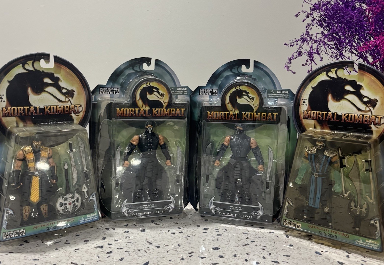 Mortal Kombat Action Figure Lot Jazwares  