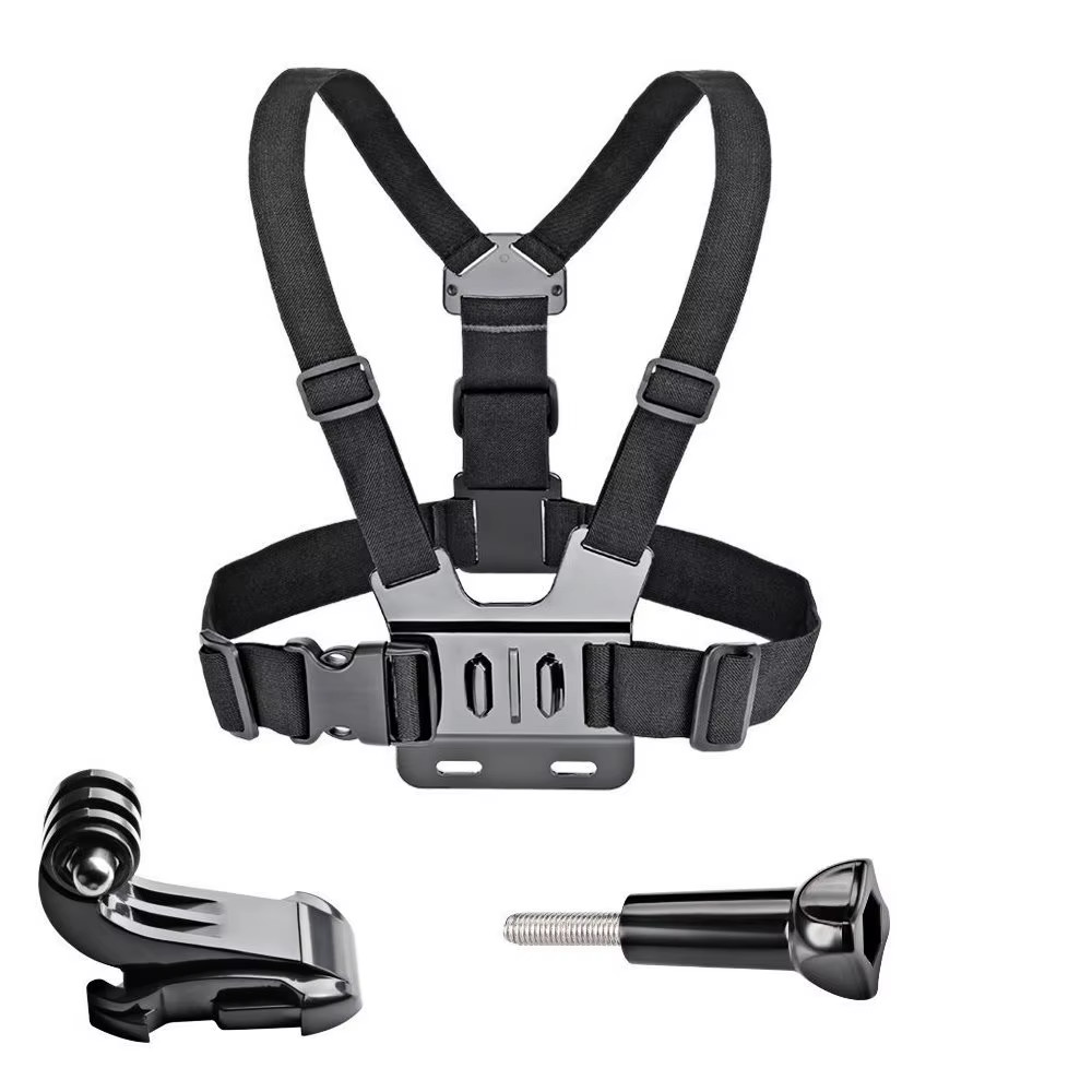 Chest Strap Mount Belt for Gopro Hero 12 11 9 8 7 6 5+ 4 Xiaomi Yi 4K Action Cam