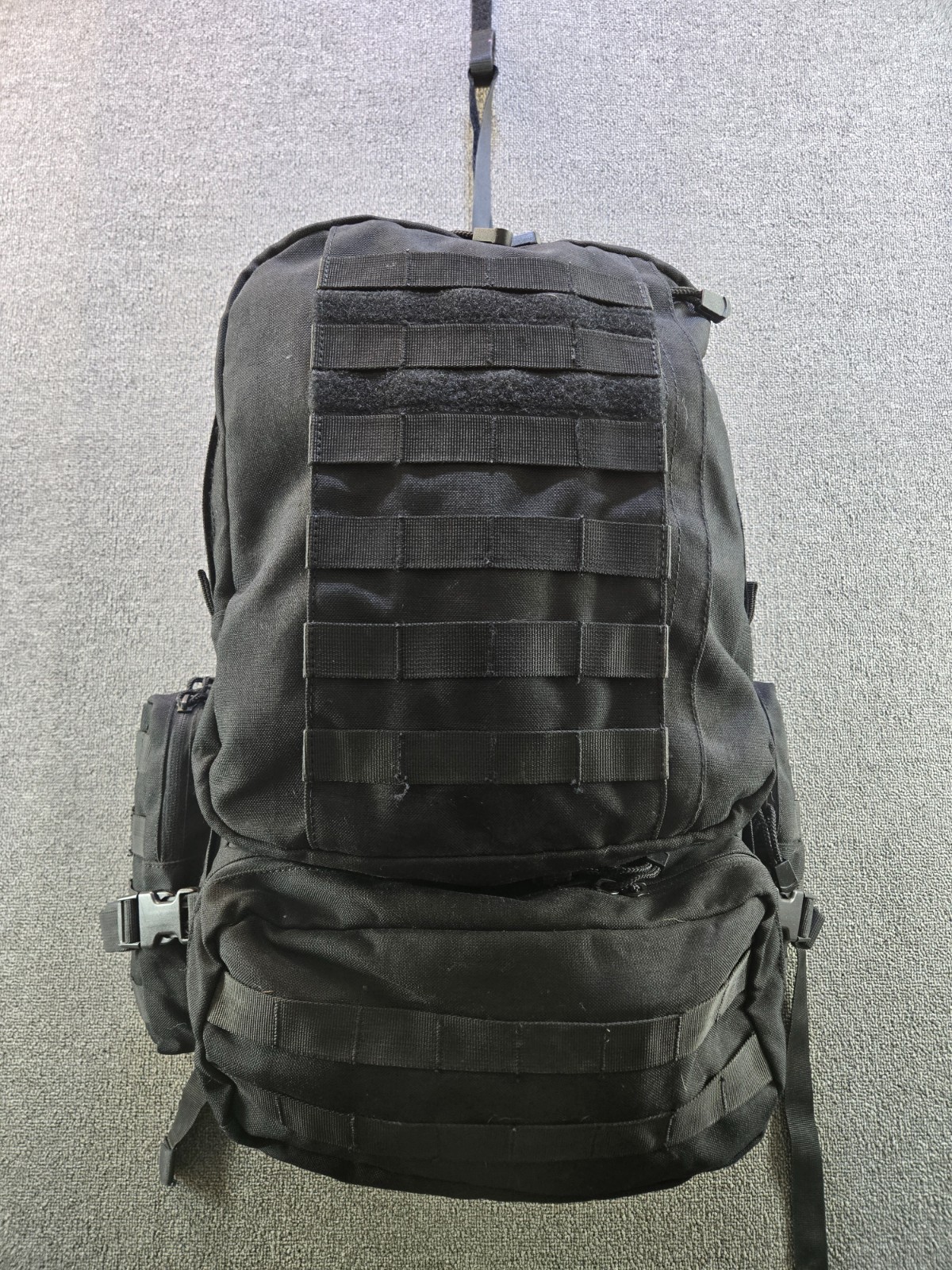 Warrior Tactical Backpack Black Heavy Duty Cordura Padded Back