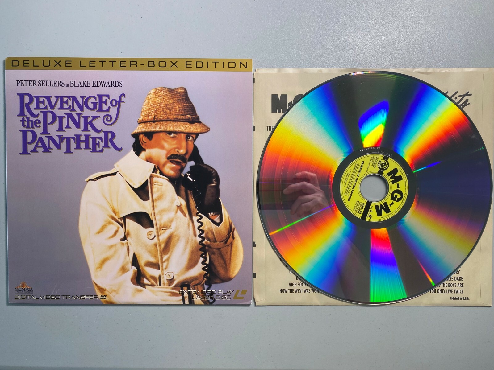 Revenge Of The Pink Panther Laserdisc LD Excellent Condition