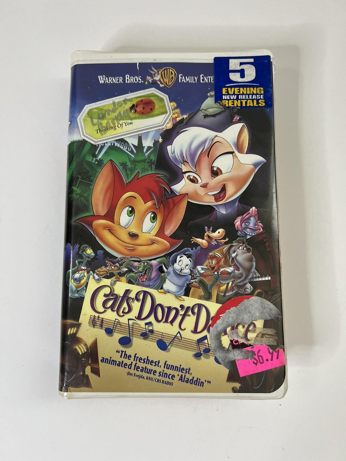 Cats Don't Dance (1997, VHS, Clamshell Case Edition) Warner Bros