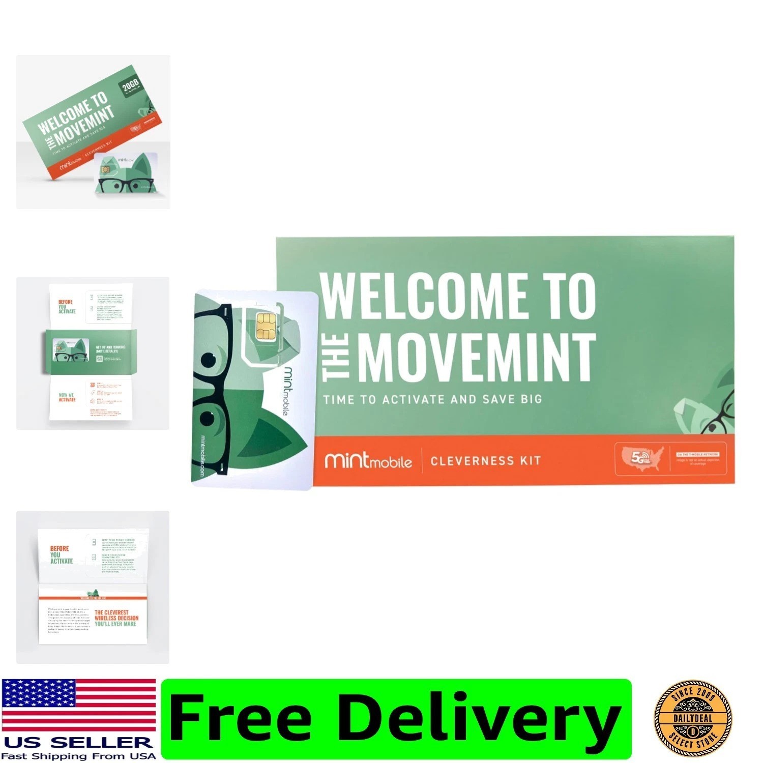 25/mo. Phone Plan with 20GB of 5G-4G LTE Data + Unlimited Talk & Text for 3  ...