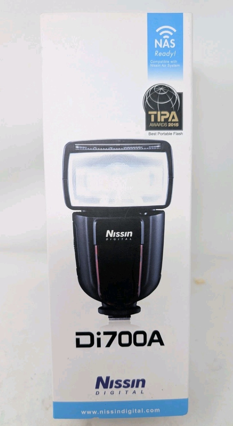 Brand New in Box (NIB) Nissin Di700A Flash for Fujifilm Fuji X-Series ND700A-FJ