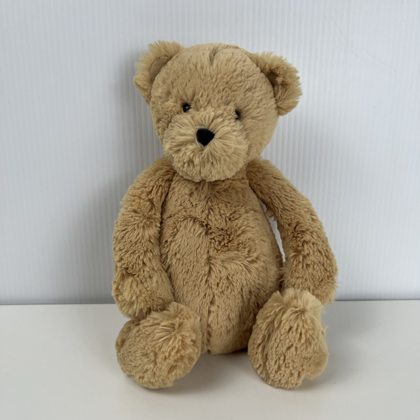 JELLYCAT Bashful Beige Honey Bear 12" Stuffed Animal Plushie RETIRED