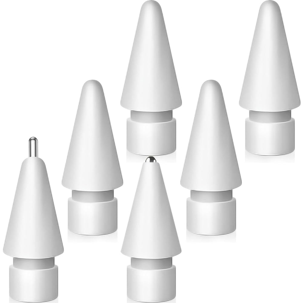 Replacement Tips for Apple Pencil, Mix Precise Control Tips Set for Apple Pen...