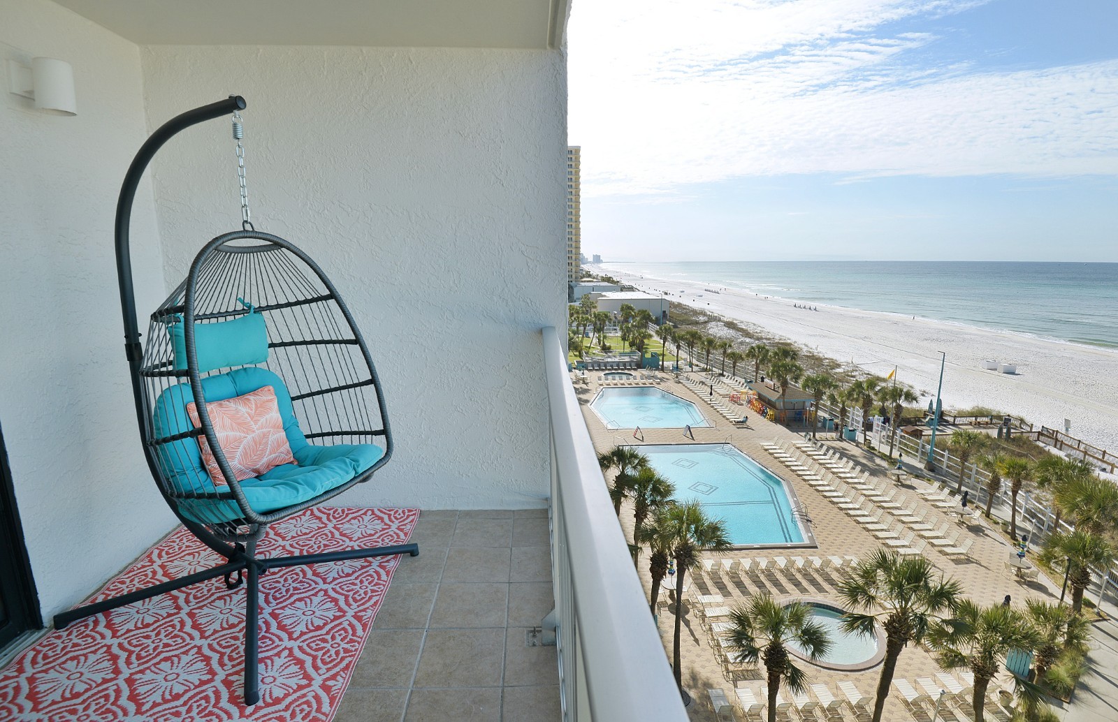 Million Dollar View on the Beach ... 1 bd 1/2 bath condo at The Summit in PCB