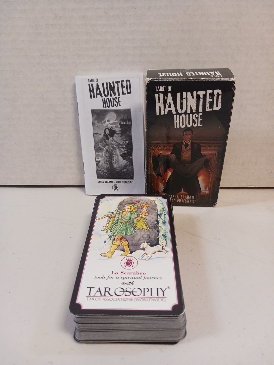 Tarot Of Haunted House 78 Card Deck (USED)