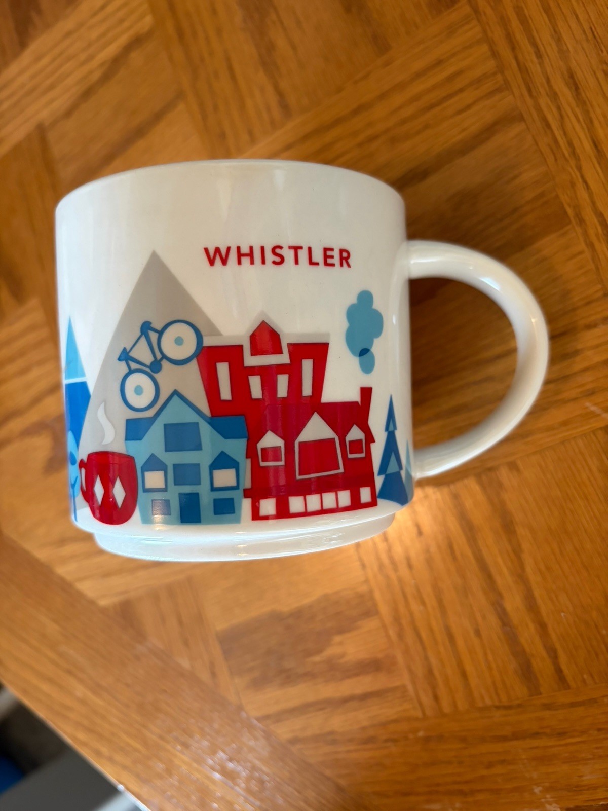 Starbucks You Are Here Series Whistler Canada 14 Oz Coffee Mug - Pre Owned