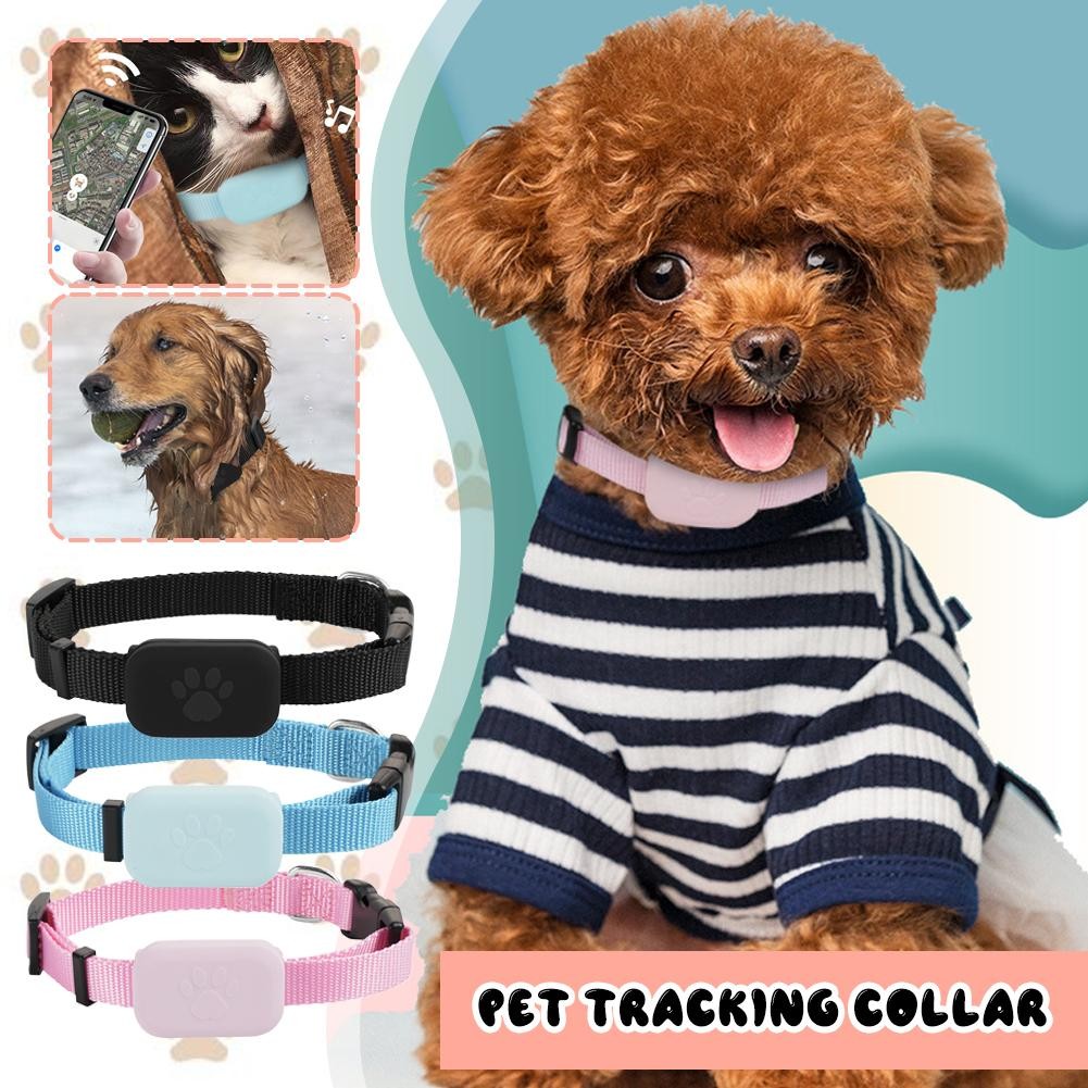Pet Tracking Collar Mini Anti Loss Device with Anti-suffocation Safety Buckle Sf
