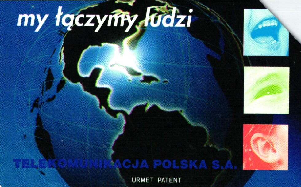 1296 Used Phone Card Poland Urmet Connecting People 2