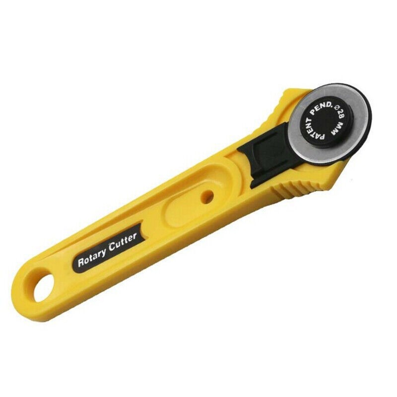 28mm 45mm Rotary Cutter For Paper Cloths Leather Plastic Cutting Manual Tools