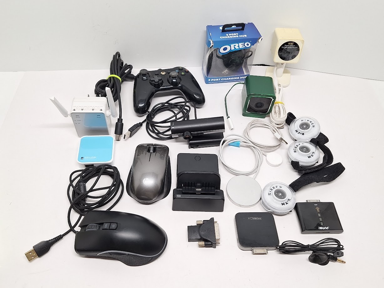 Junk Drawer Mixed Lot of Electronics Untested As Is