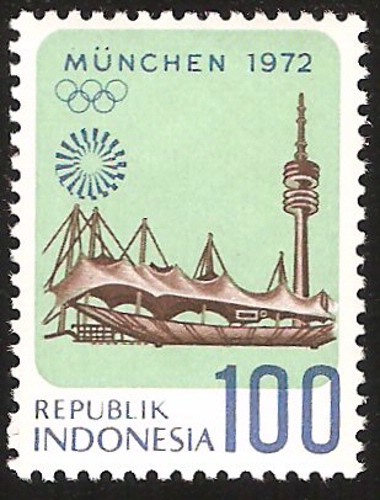 Indonesia #823-827 set MNH VF