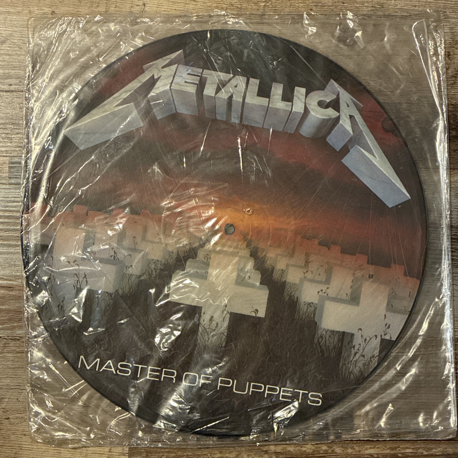 Metallica Master Of Puppets 1986 12" Vinyl Picture Disc 1st Pressing Sealed 