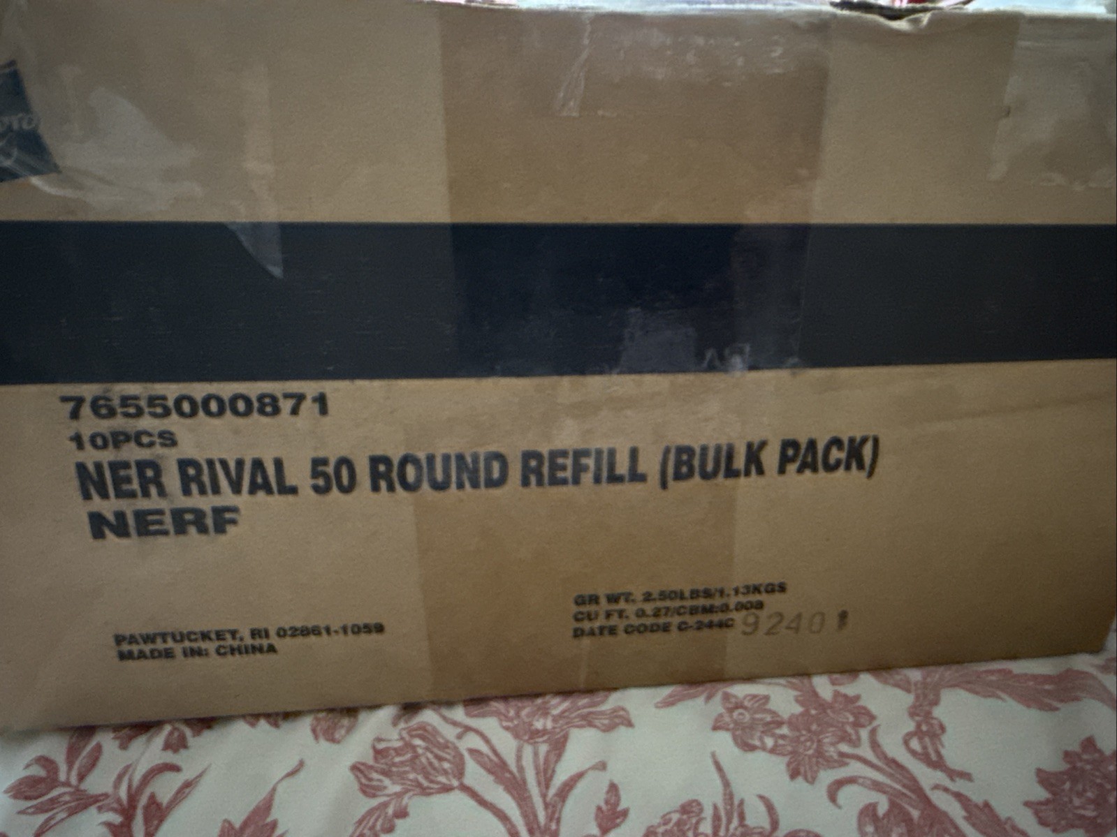 Genuine Hasbro Nerf Bulk Pack of Rival Darts 500 Piece Pack Refill NEW