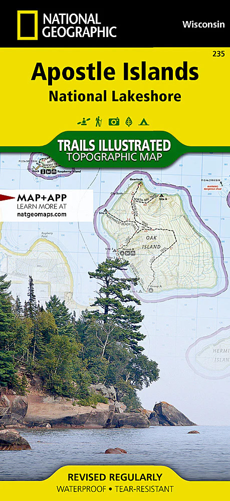 Apostle Islands National Lakeshore: Map #235