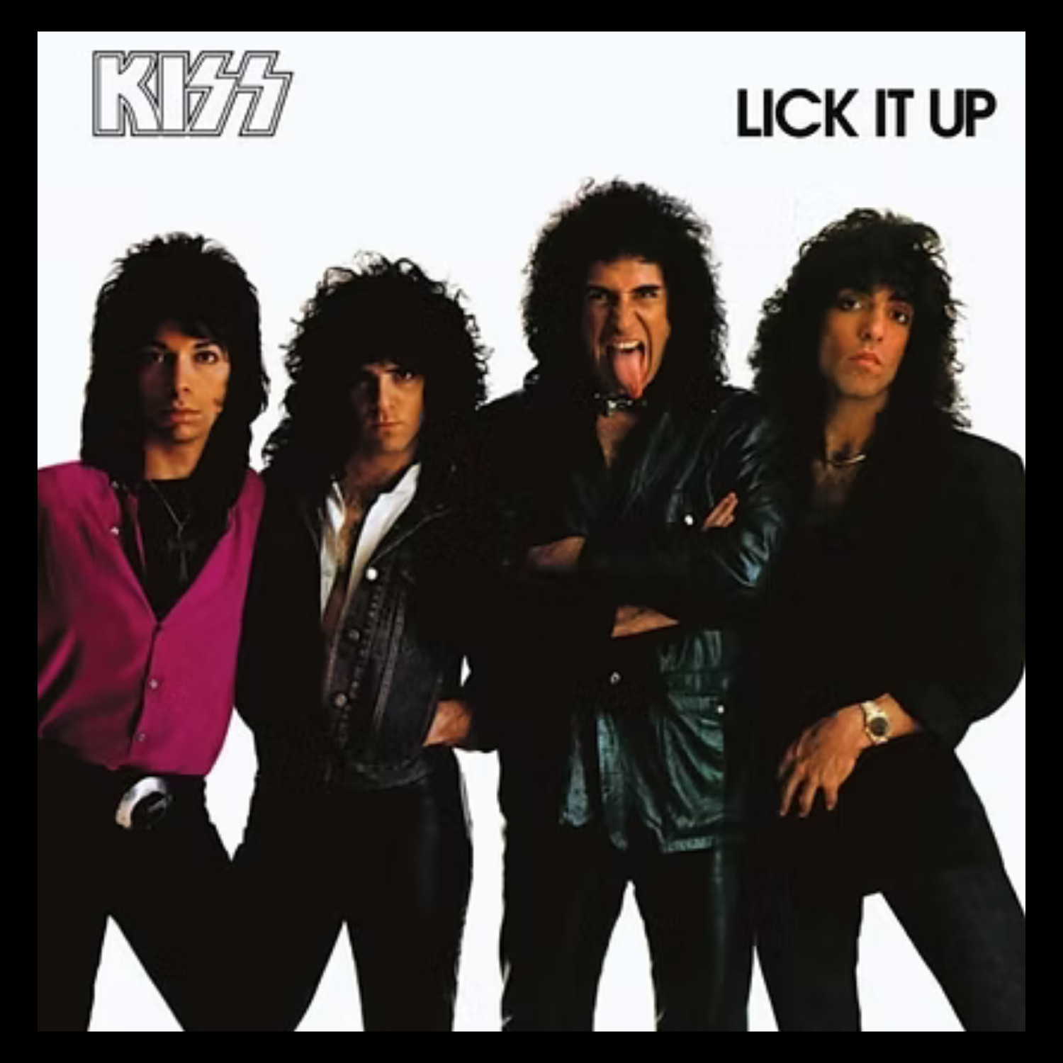 KISS - Lick it Up Blue Coloured Import Vinyl 2022 Pressing LP New & Sealed