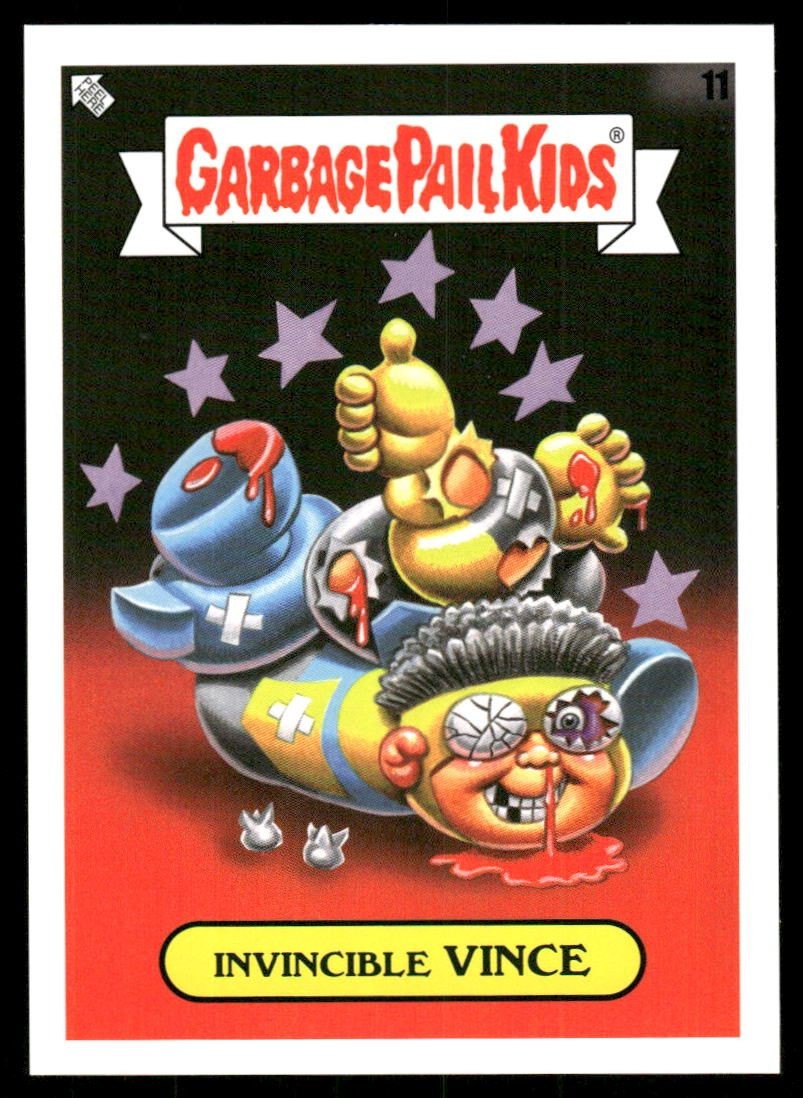 Garbage Pail Kids Invincible Vince 2022 Book Worms Gross Adaptations Topps #11