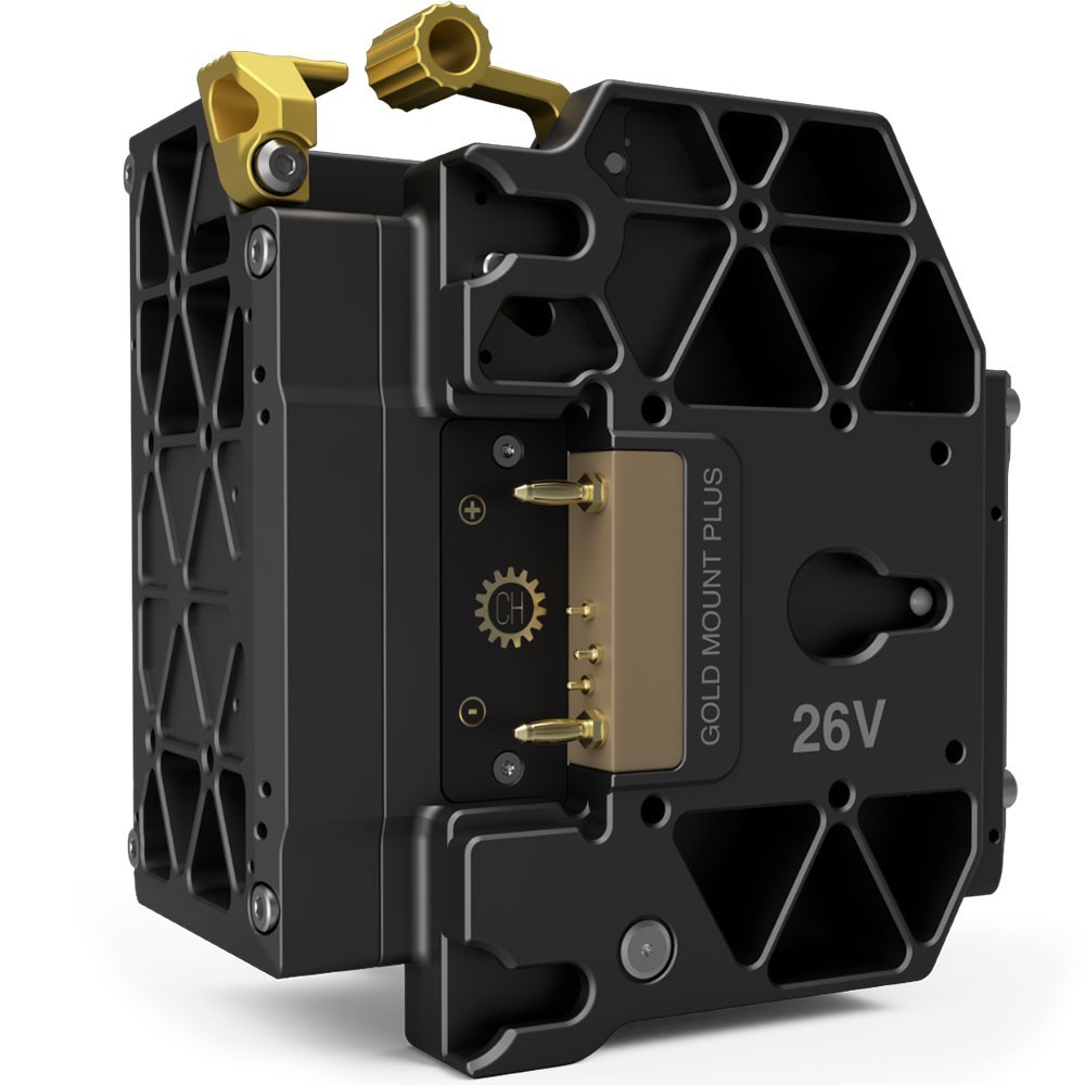 Cinema Hardware MDR3 Gold Mount Plus 26v Cage | MPN# 10812-00