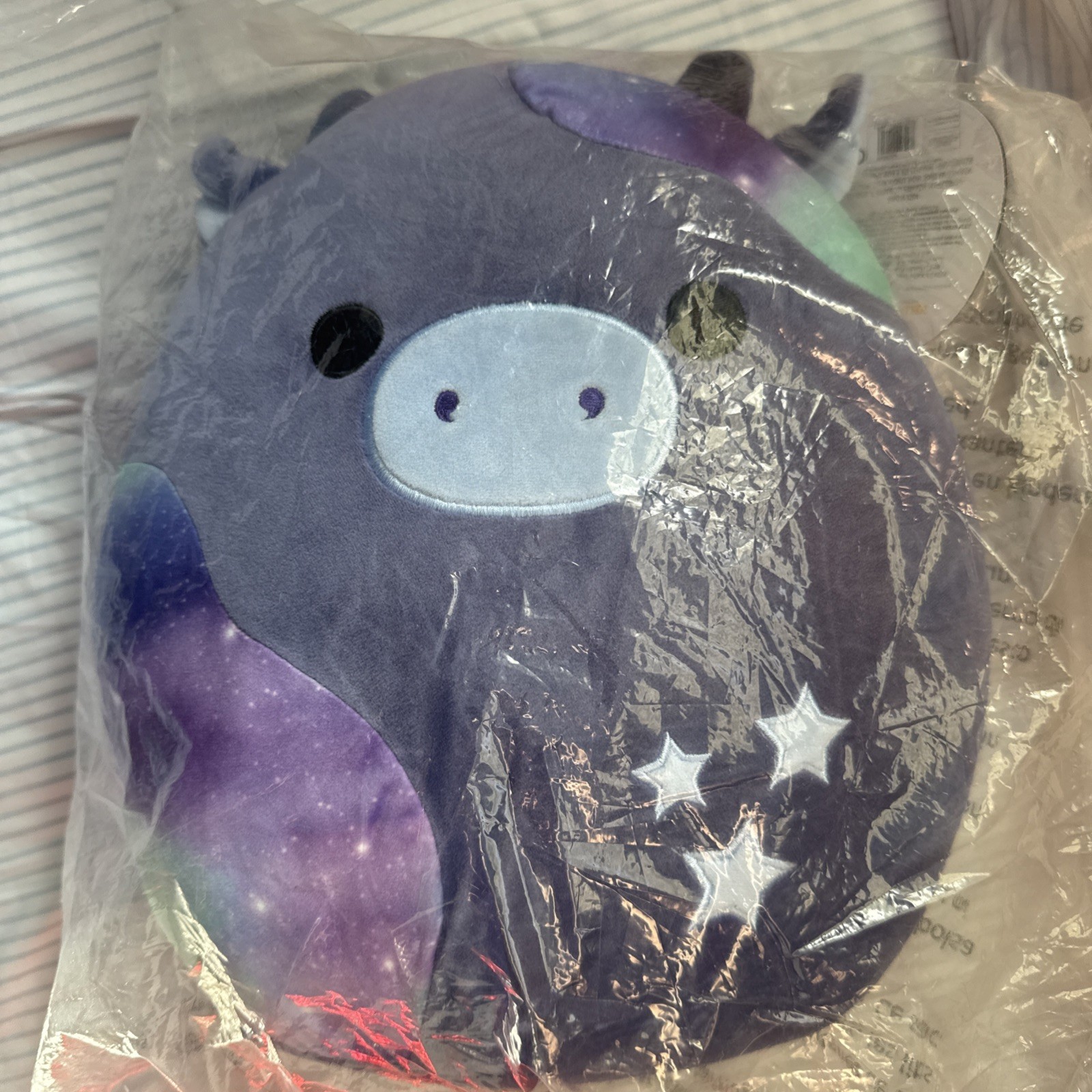 Squishmallows 12" Rivka Navy Blue Cow With Celestial Spots Stars Select Series