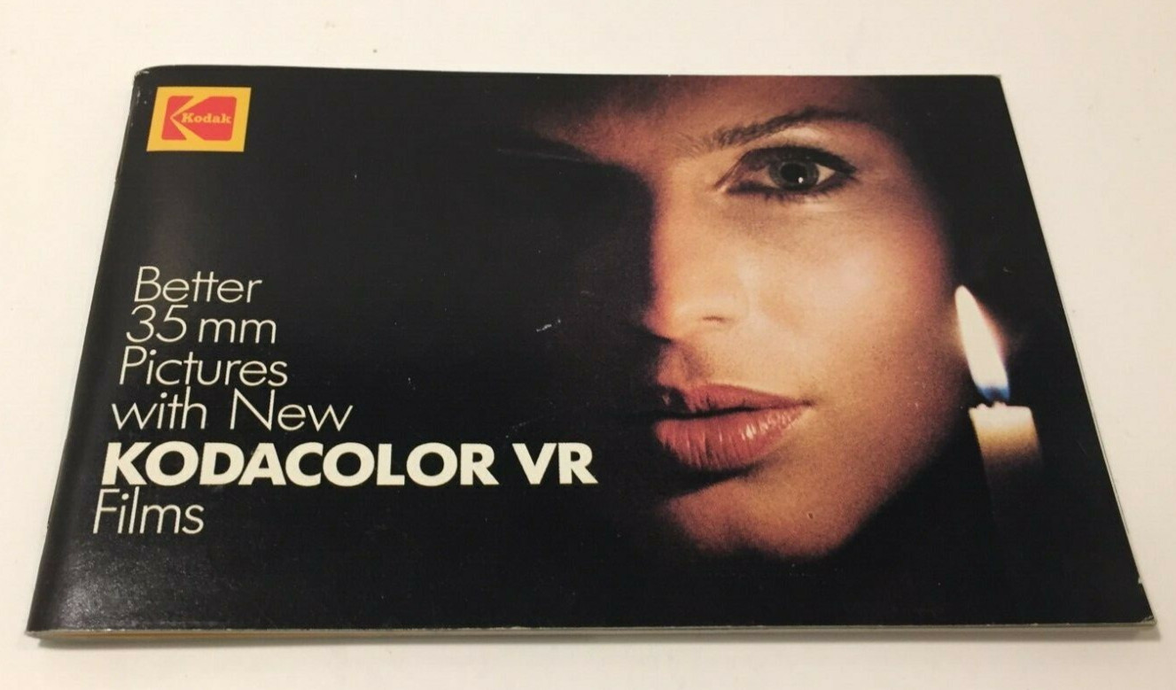 KODAK Kodacolor VR 35 mm Pictures with New Films Pamphlet Booklet Advertisement