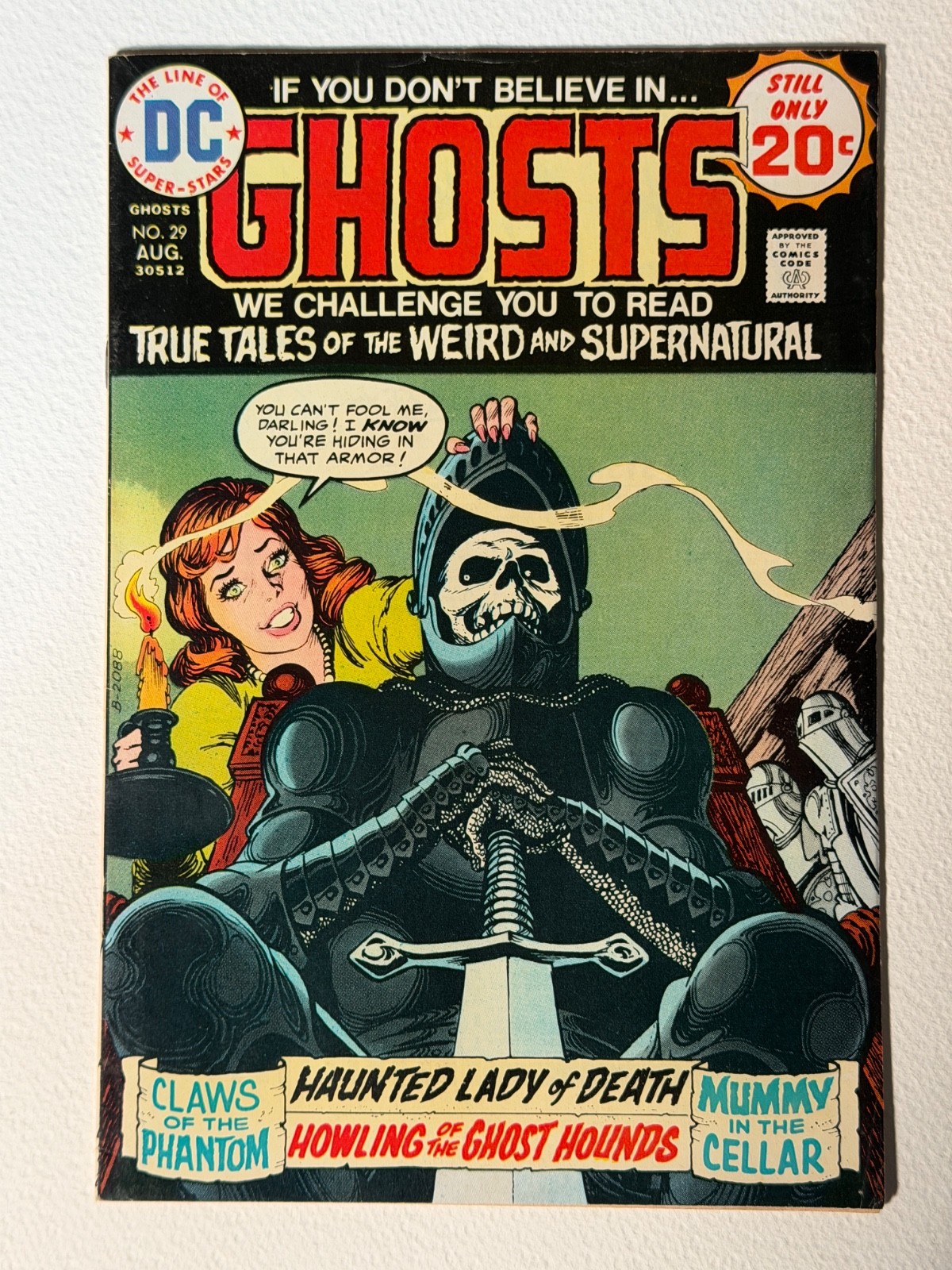 Ghosts #29 Nick Cardy Leo Dorfman DC 1974 Horror Bronze Age. See Pics.