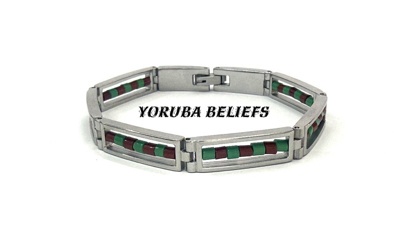 Orula Orunmila Abierto  ifa Ide Ilde Stainless steel plateado religion 7”