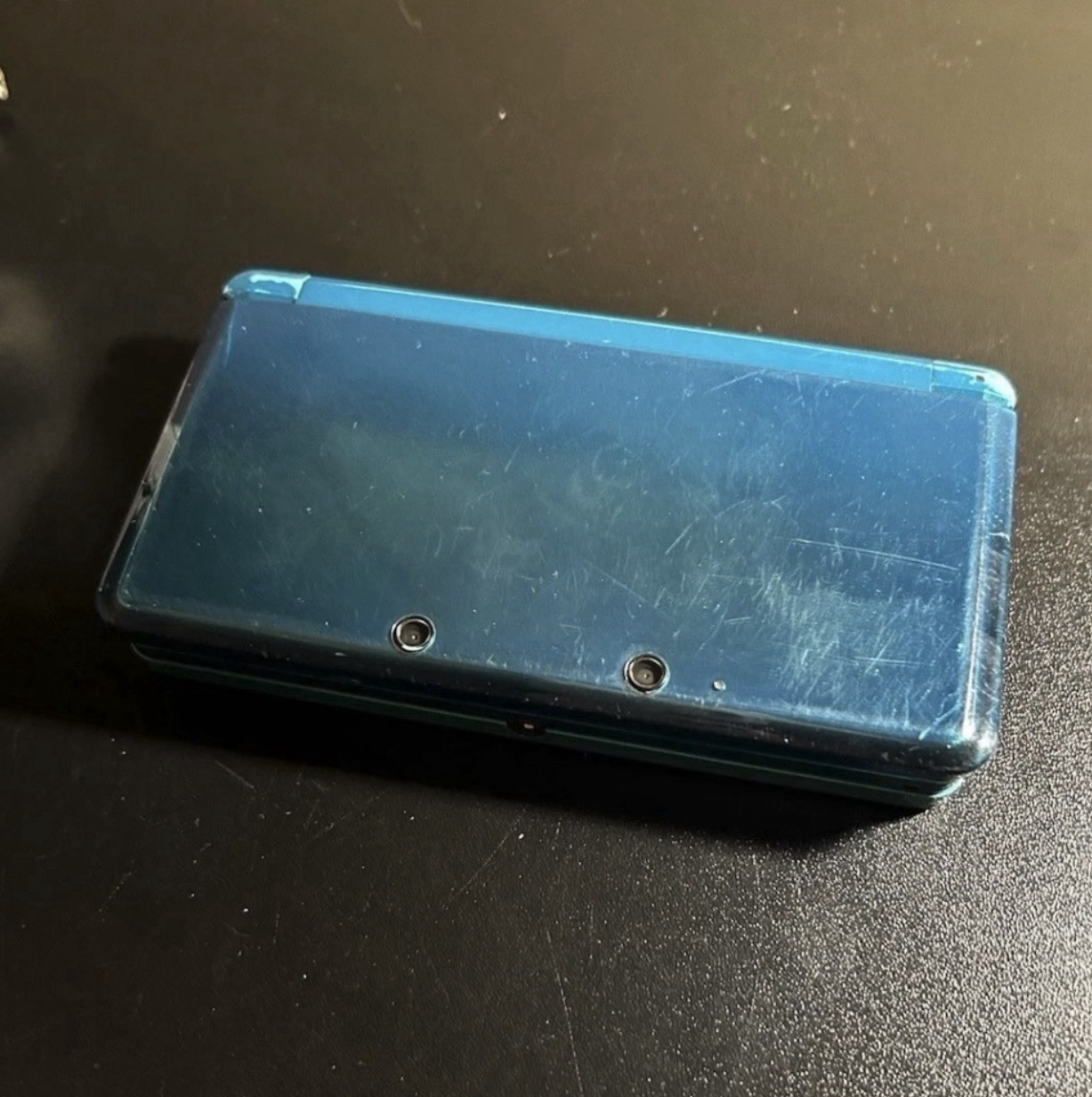 Nintendo 3DS Blue Handheld System Console with Headphone Jack for Nintendo 3DS