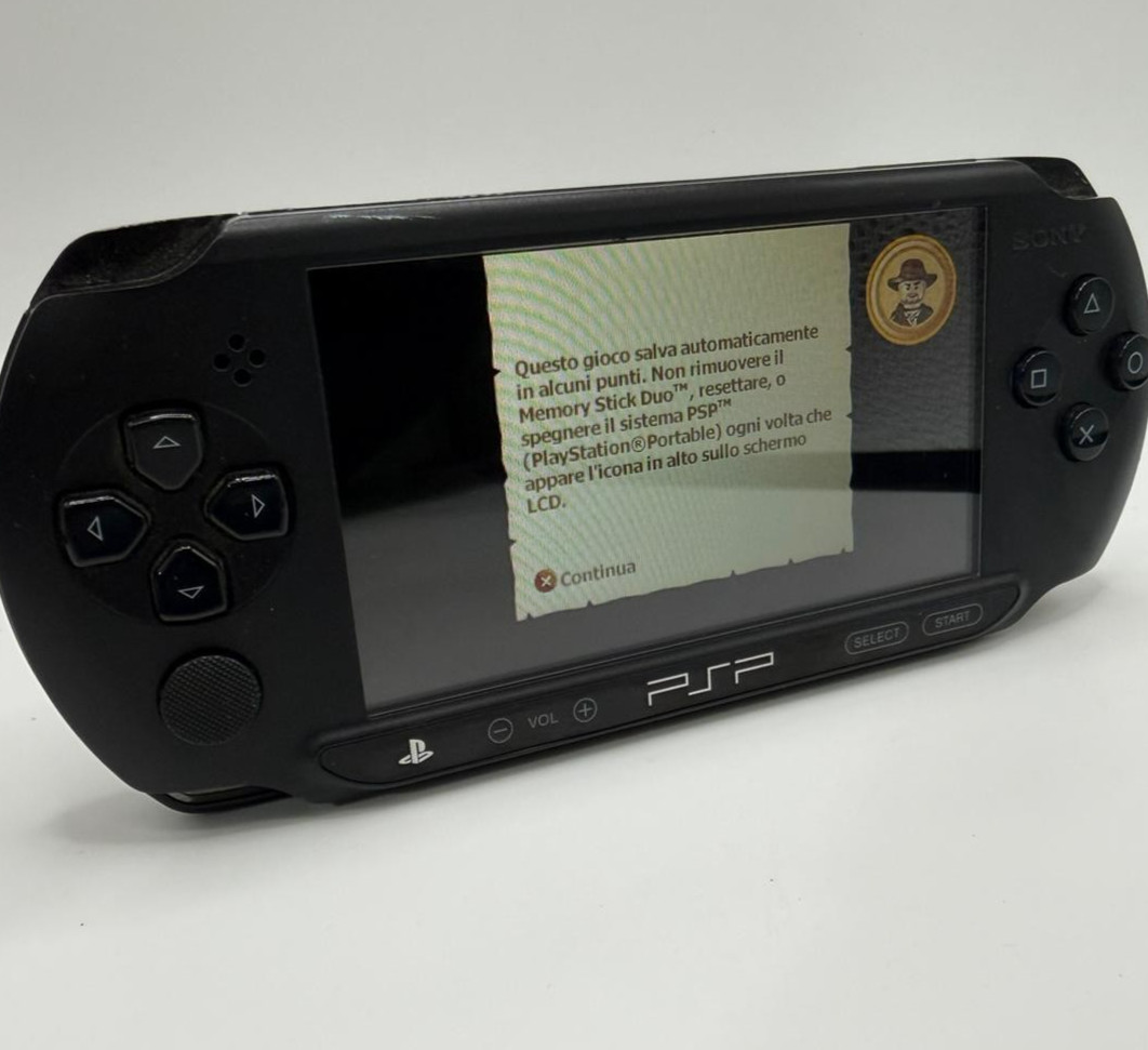 SONY PSP STREET BLACK E-1004 COMPLETE CONSOLE playstation WORKING SD 8GB CONSOLE