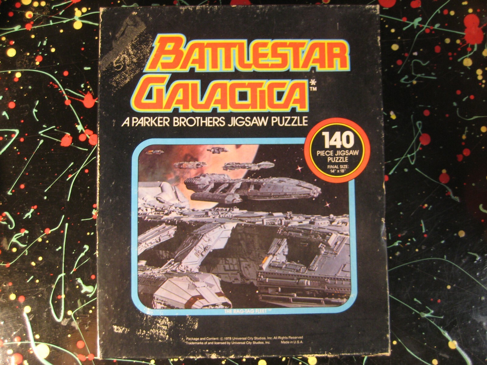 Battlestar Galactica Parker Brothers 140pc Jigsaw Puzzle