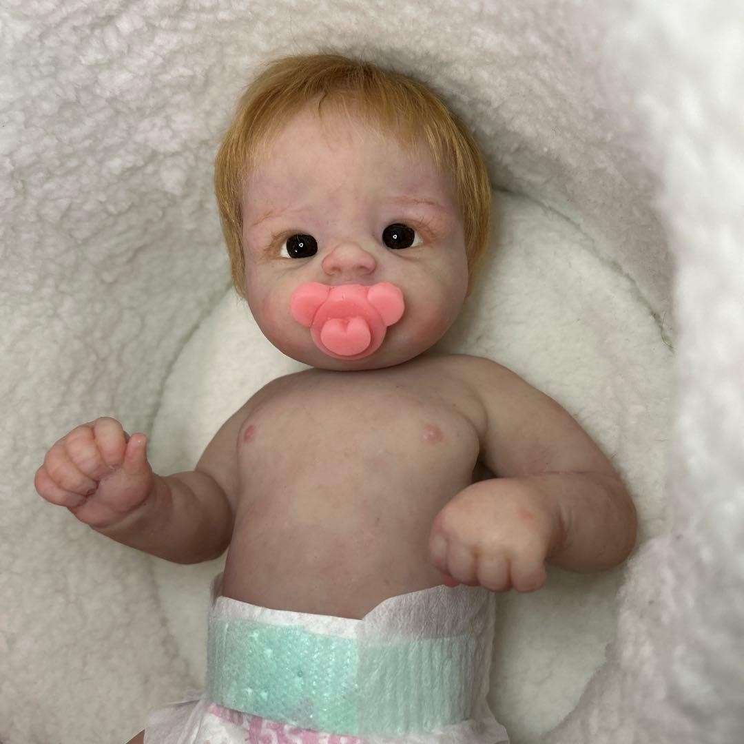 Full Silicone Reborn Doll Handmade Silicone Baby Real Baby #QYKL2W