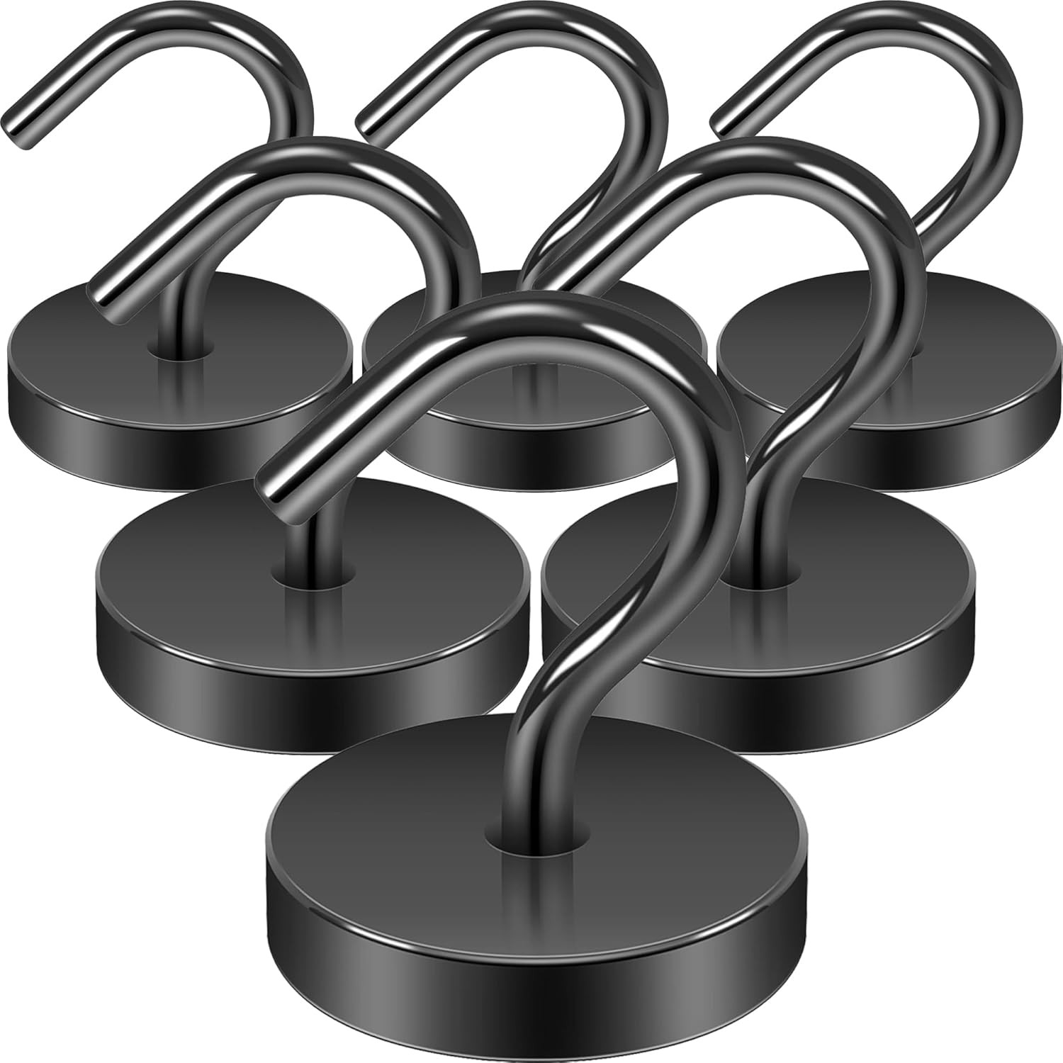 80lb+ Heavy Duty Magnetic Hooks for Cruise Cabins, Refrigerator, Grill