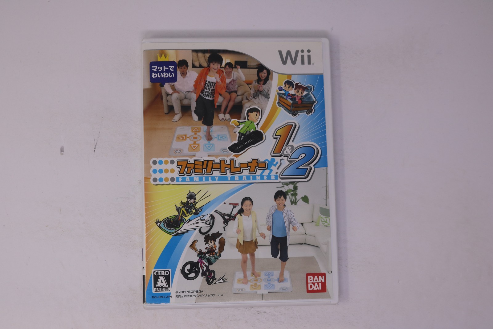 Family Trainer 1 & 2 Wii JPN(Region Locked)
